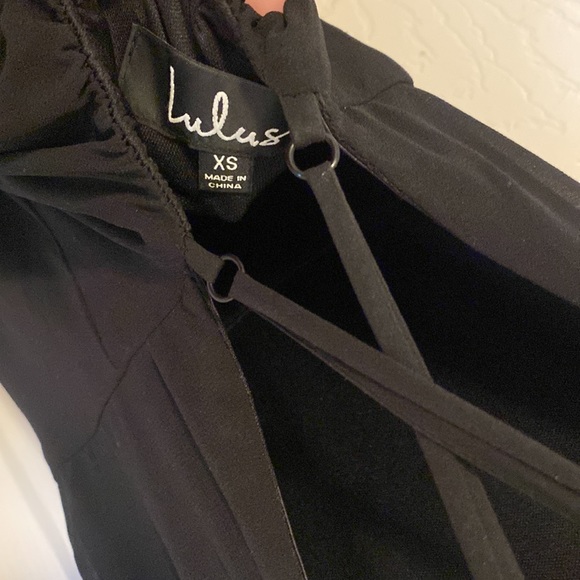 Black Lulus prom dress size xs - Picture 6 of 6